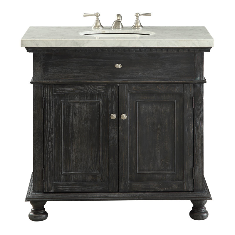 Laurel Foundry Modern Farmhouse Franklin 35" Single Bathroom Vanity Set